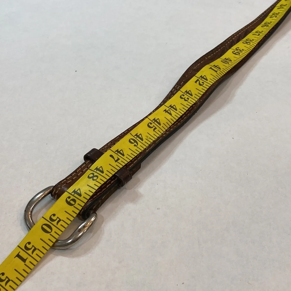 Wright‎ vintage leather tooled belt